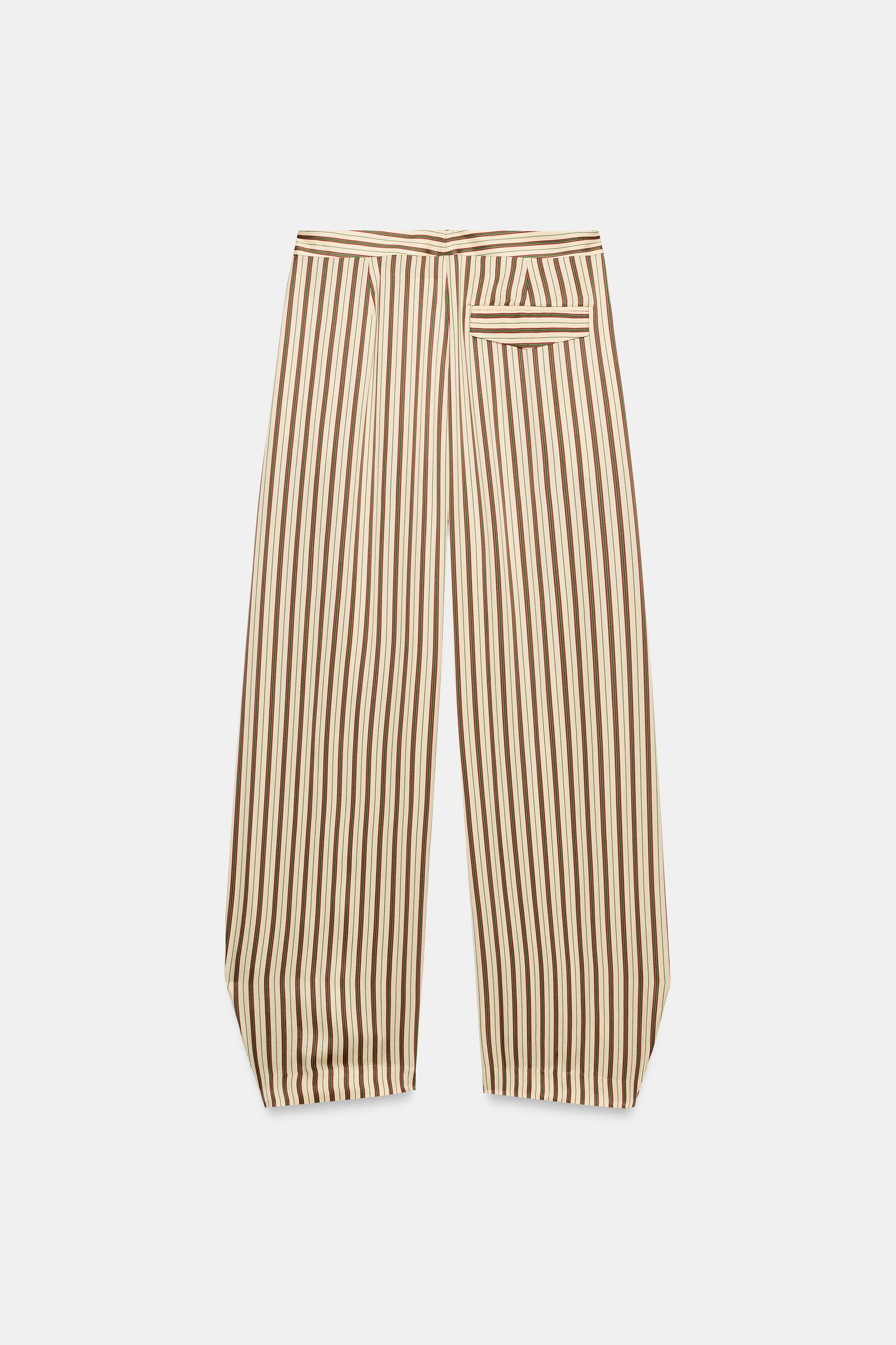 ZW COLLECTION STRIPED BALLOON PANTS